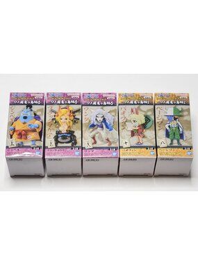 Bandai Banpresto One Piece - Onigashima Vol.2  /  Vol.6 (WCF) 6 Piece Bundle